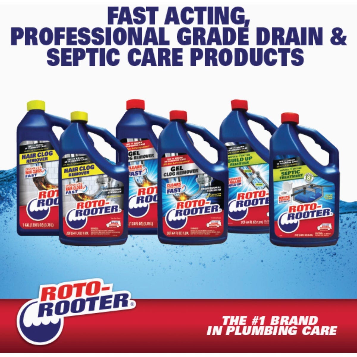 Roto-Rooter 64 Oz. Hair Clog Remover - photo 5 Roto-Rooter 64 Oz. Hair Clog Remover - photo 5