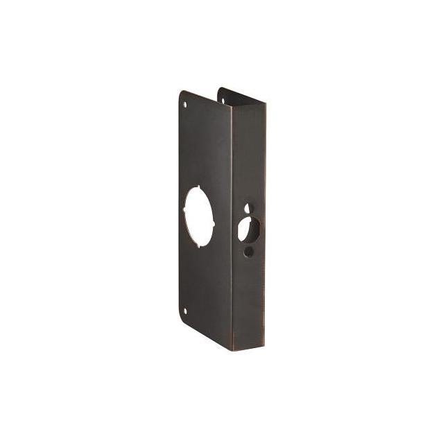 Belwith 9 In. x 2-3/8 In. Thick Vintage Bronze Door Reinforcer Belwith 9 In. x 2-3/8 In. Thick Vintage Bronze Door Reinforcer