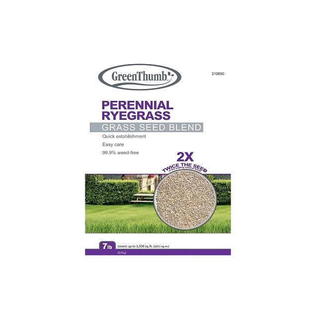 Green Thumb 7 Lb. 960 Sq. Ft. Perennial Ryegrass Seed Mix