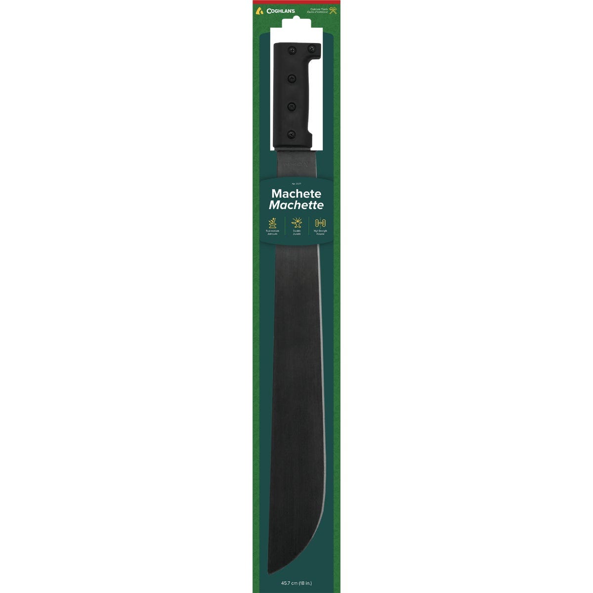 Coghlans 18 In. High Carbon Steel Blade Machete Coghlans 18 In. High Carbon Steel Blade Machete