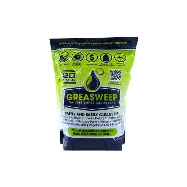 Greasweep 2 Lb. Non-Leaching All-Natural Spill Absorber
