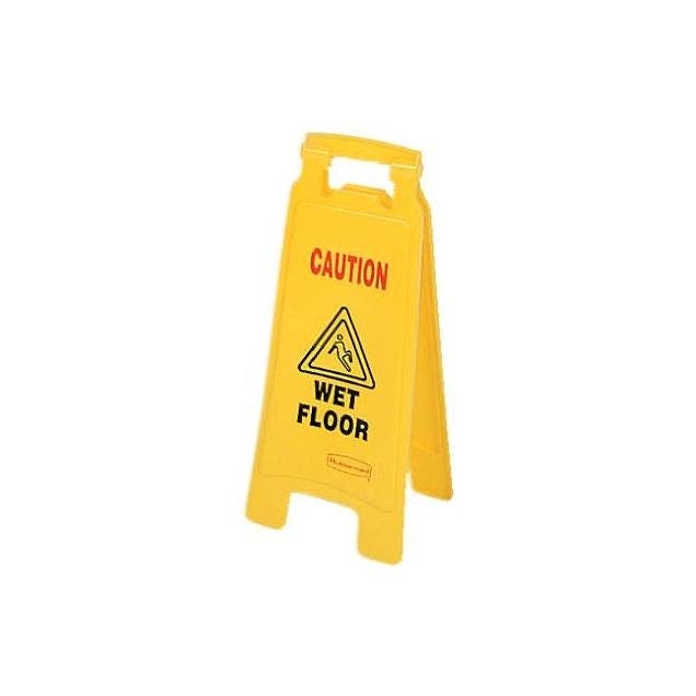 Rubbermaid Commercial Wet Floor Sign