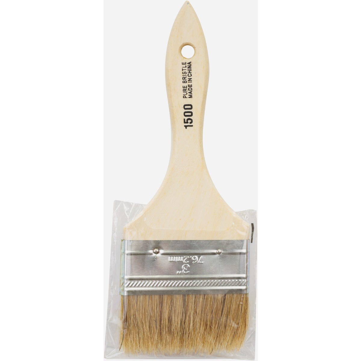 Linzer Economy 3 In. White China Chip Brush