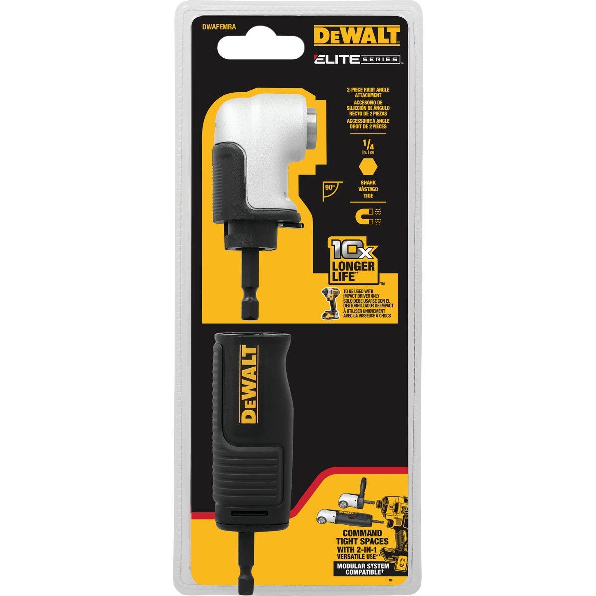 Dewalt Elite Series Right Angle Driver Attachment Set (2-Piece) | True ...
