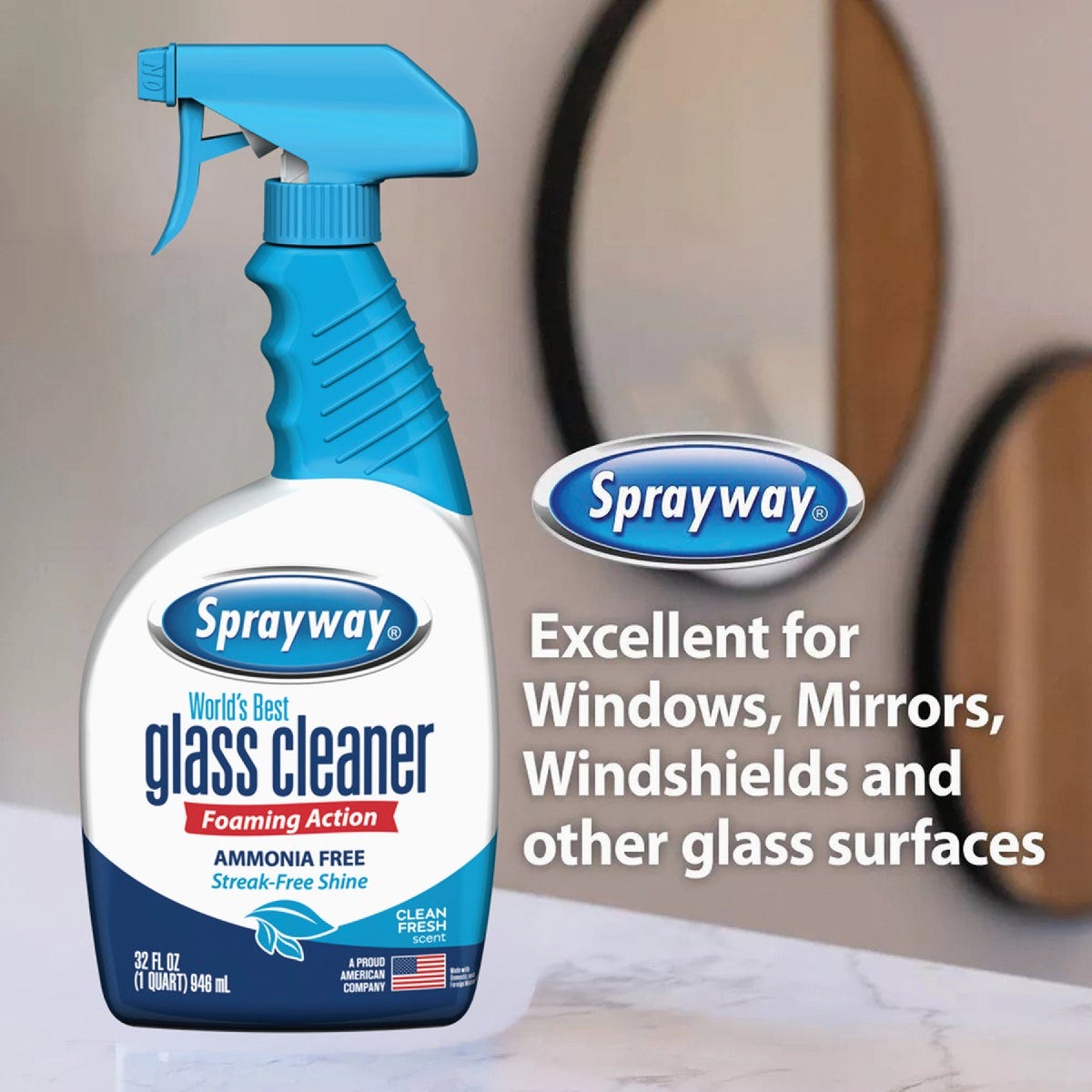 Sprayway 32 Oz. Glass & Surface Cleaner Trigger Spray - photo 2