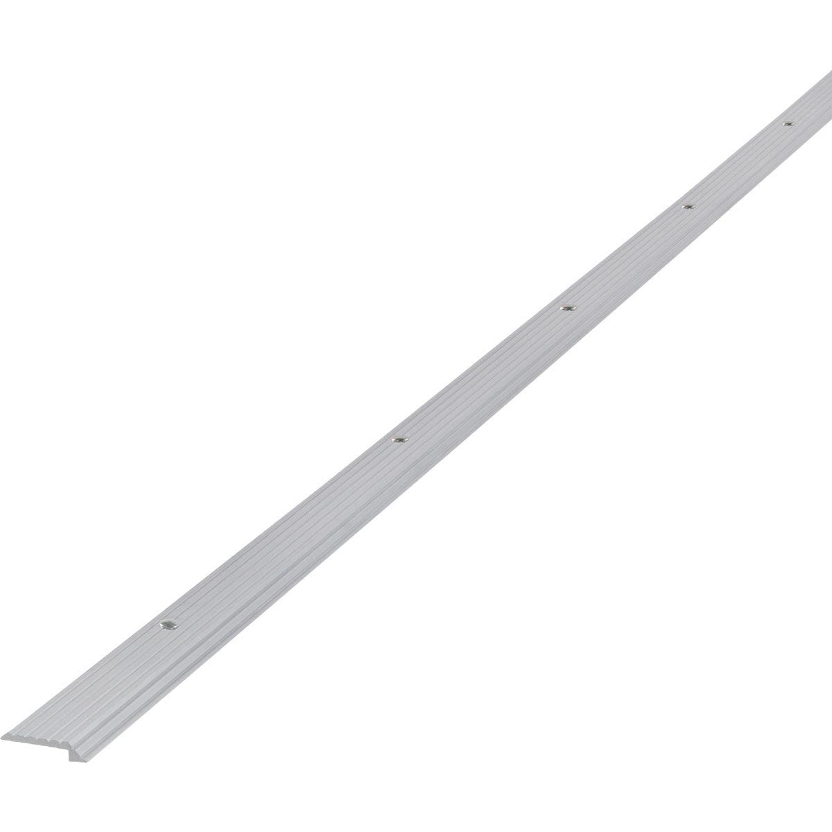 M-D Building Products 72 In. Silver Aluminum Tile Edging with Screw Nails M-D Building Products 72 In. Silver Aluminum Tile Edging with Screw Nails