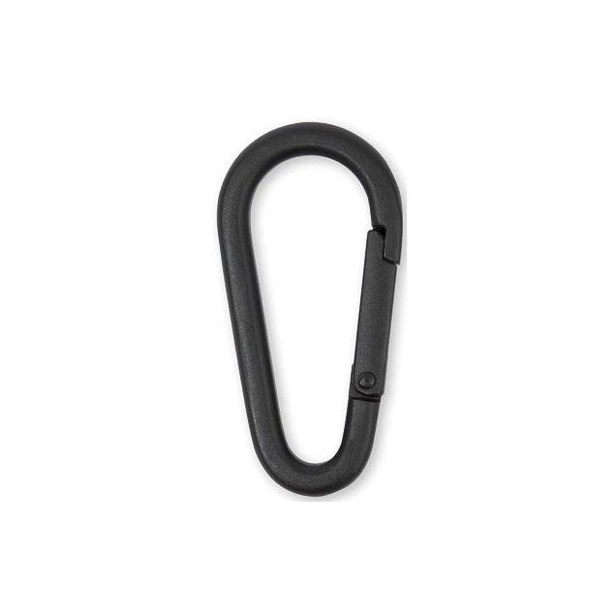 Hillman Black or Gold Brass Sanitas Key Carabiner