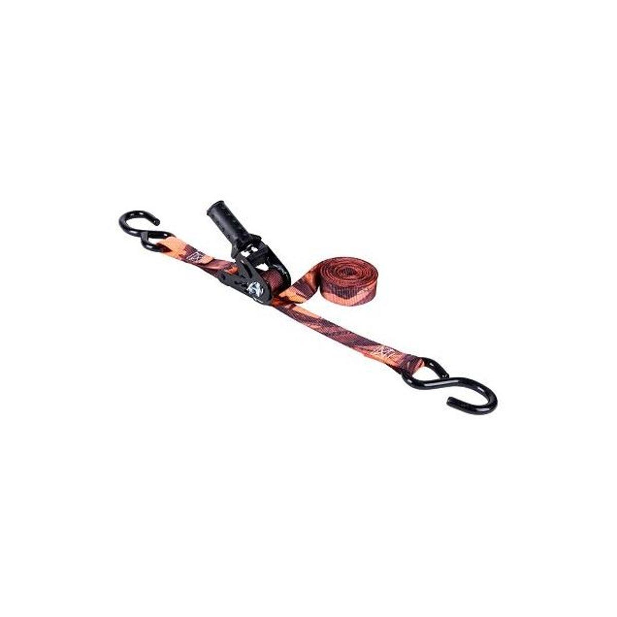 Keeper 1 In. x 12 Ft. Blaze Camo Ratchet Tie-Down (2-Pack) - photo 3