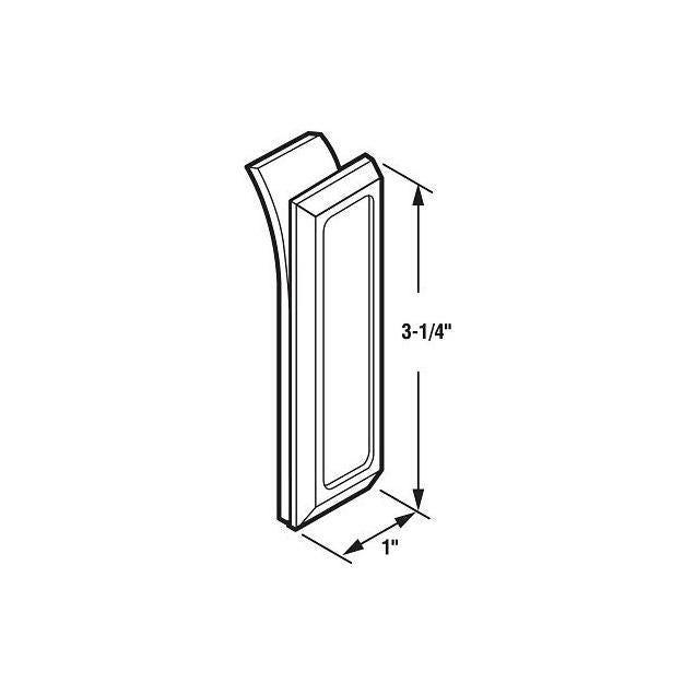 Prime-Line 3-1/4 In. Clear Acrylic Self-Adhesive Cabinet Pull (2-Pack) - photo 2 Prime-Line 3-1/4 In. Clear Acrylic Self-Adhesive Cabinet Pull (2-Pack) - photo 2