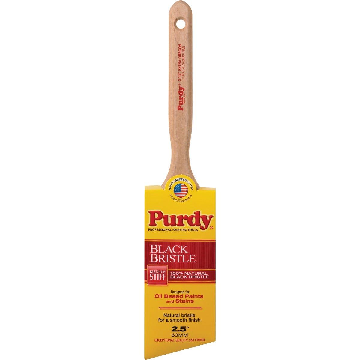 Purdy Black Bristle Extra Oregon 2-1/2 In. Angular Trim Paint Brush Purdy Black Bristle Extra Oregon 2-1/2 In. Angular Trim Paint Brush