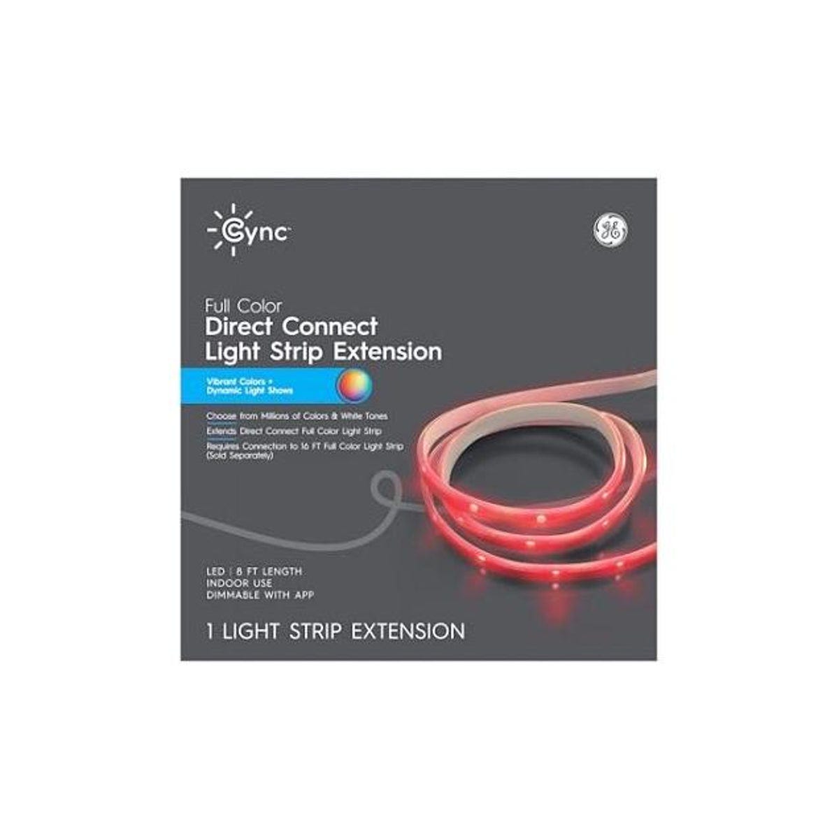 GE 8 Ft. 6W Cync LED Smart Light Strip Extension GE 8 Ft. 6W Cync LED Smart Light Strip Extension