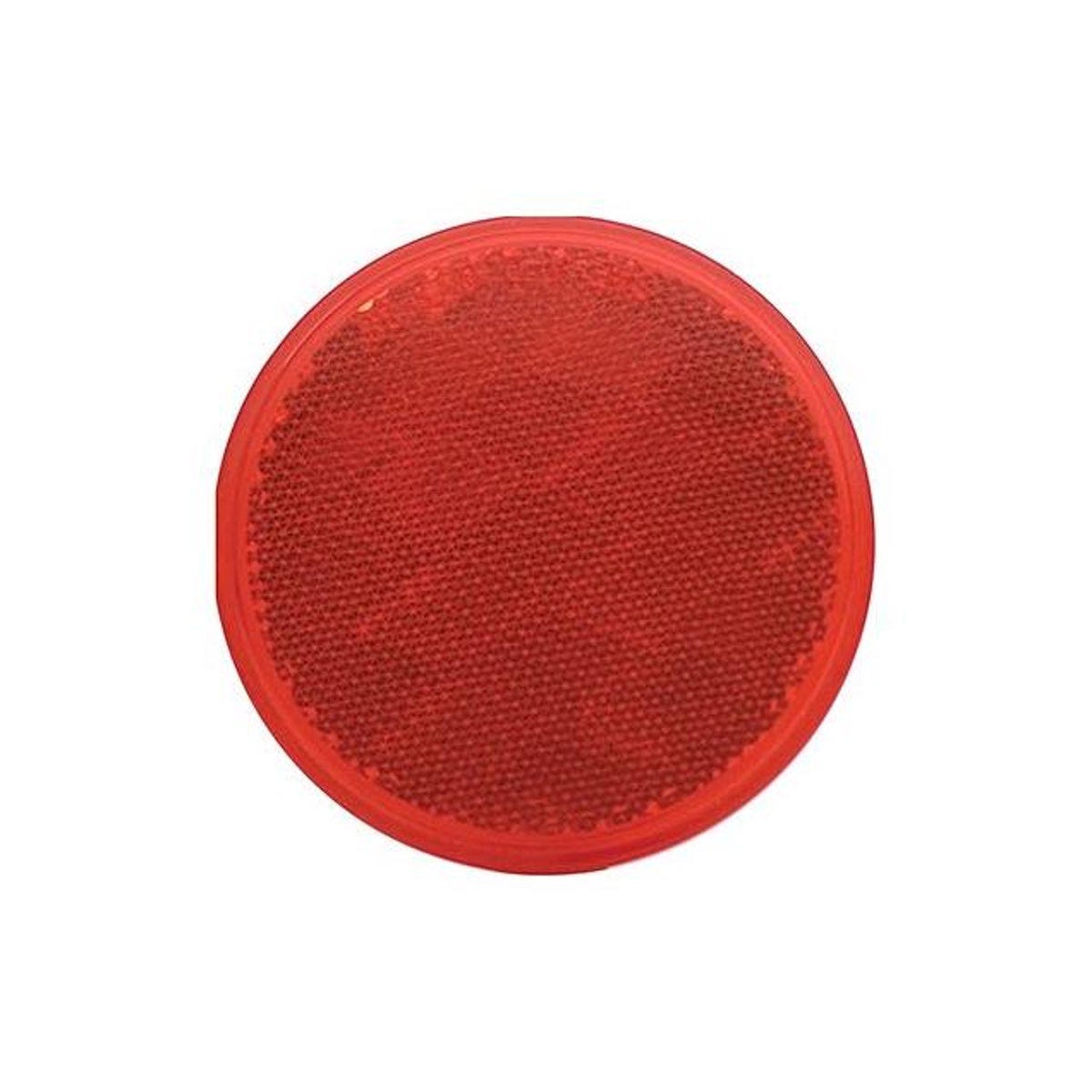 Uriah 3-3/16 In. Red Round Trailer Reflector