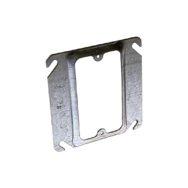 Raco Single Outlet 4 In. 1/4 In. Rise Square Raised Cover