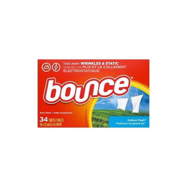 Bounce Outdoor Fresh Wrinkle Fighter Fabric Softener Dryer Sheet (34-Count) Bounce Outdoor Fresh Wrinkle Fighter Fabric Softener Dryer Sheet (34-Count)