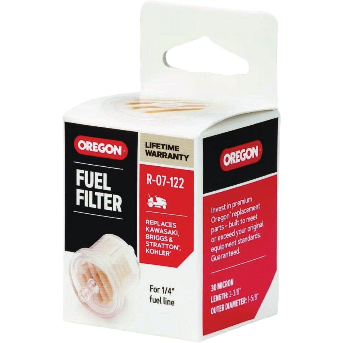 Oregon R-07-122 30 Micron Fuel Filter for Riding Mowers - photo 2 Oregon R-07-122 30 Micron Fuel Filter for Riding Mowers - photo 2