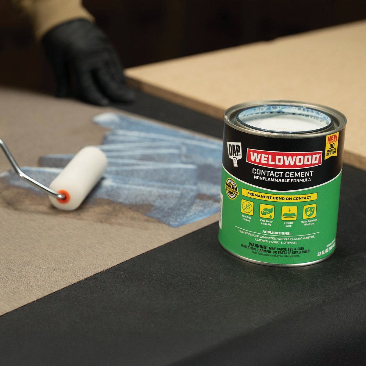 DAP Weldwood Qt. Nonflammable Contact Cement - photo 7 DAP Weldwood Qt. Nonflammable Contact Cement - photo 7