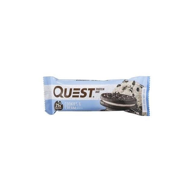 Quest 2.12 Oz. Gluten Free Cookies & Cream Candy Bar