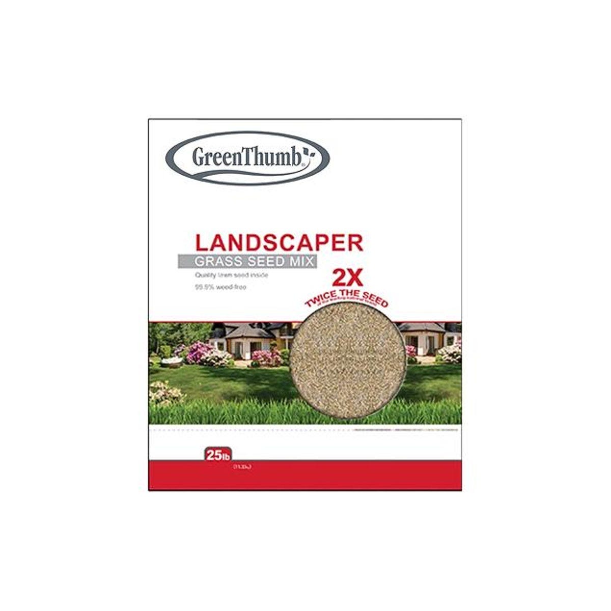 Green Thumb 25 Lb. 5000 Sq. Ft. Landscape Grass Seed Mix Green Thumb 25 Lb. 5000 Sq. Ft. Landscape Grass Seed Mix