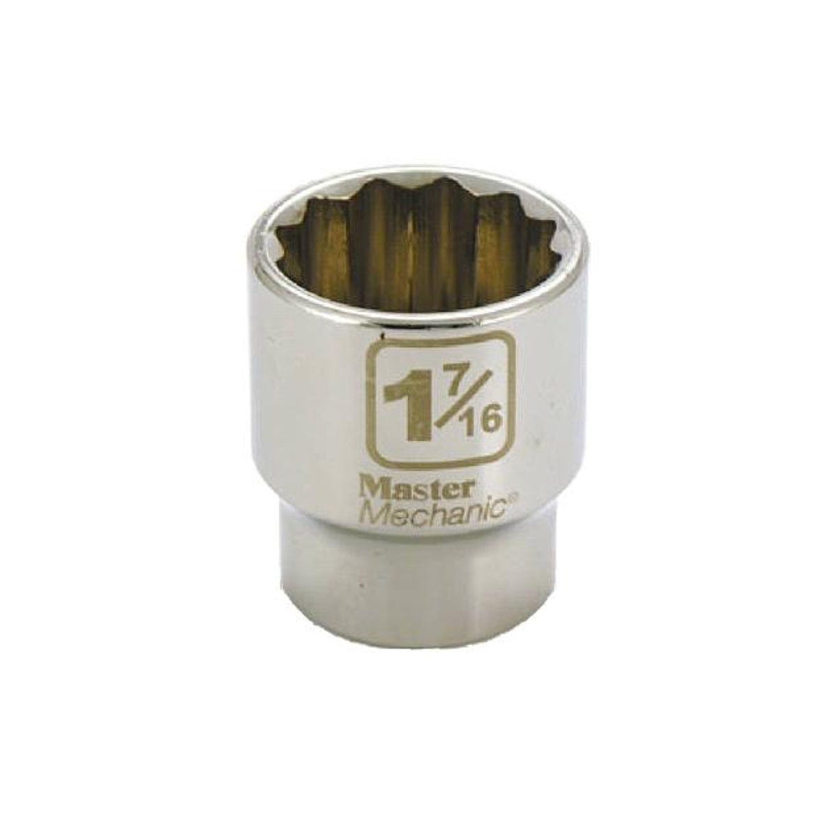 Master Mechanic 3/4 In. Drive 1-7/16 In. 12-Point Socket