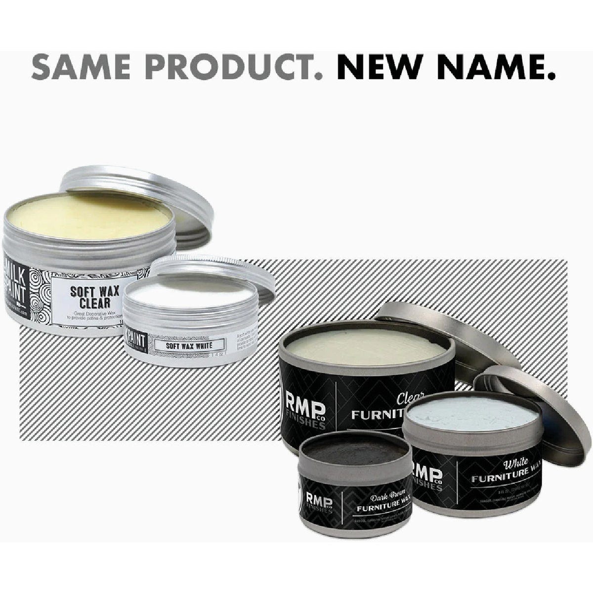 Milk Paint 4 Oz. White Soft Wax