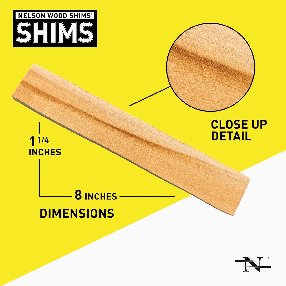 Nelson Wood Shims 8 In. L Beddar Wood Shims (56-Count) - photo 4