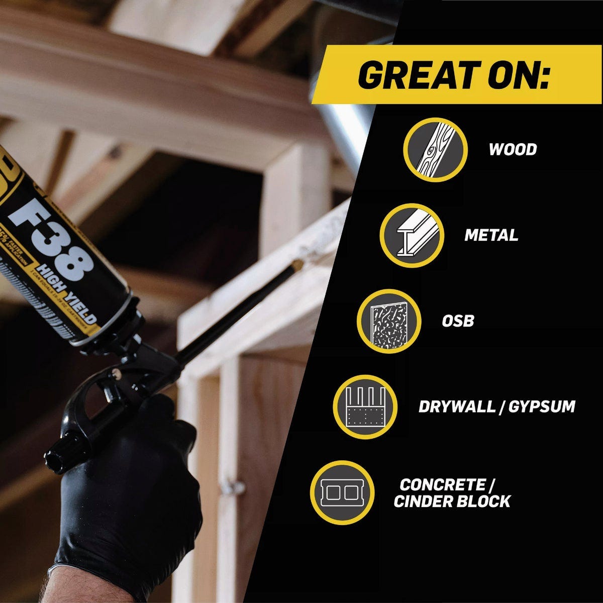 OSI F38 21.1 Oz. High Yield Drywall Foam Adhesive - photo 5