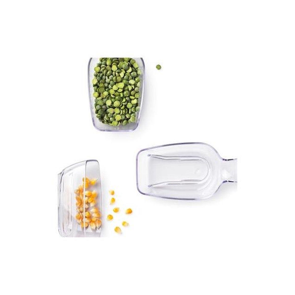OXO Good Grips 1/2 Cup Clear Plastic Scoop Set (3-Count) - photo 2