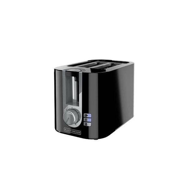 Black & Decker 2-Slice Black Toaster Black & Decker 2-Slice Black Toaster