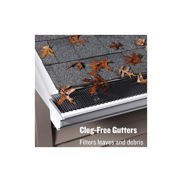 Amerimax 3 Ft. Black Steel Lock-In Gutter Guard - photo 2