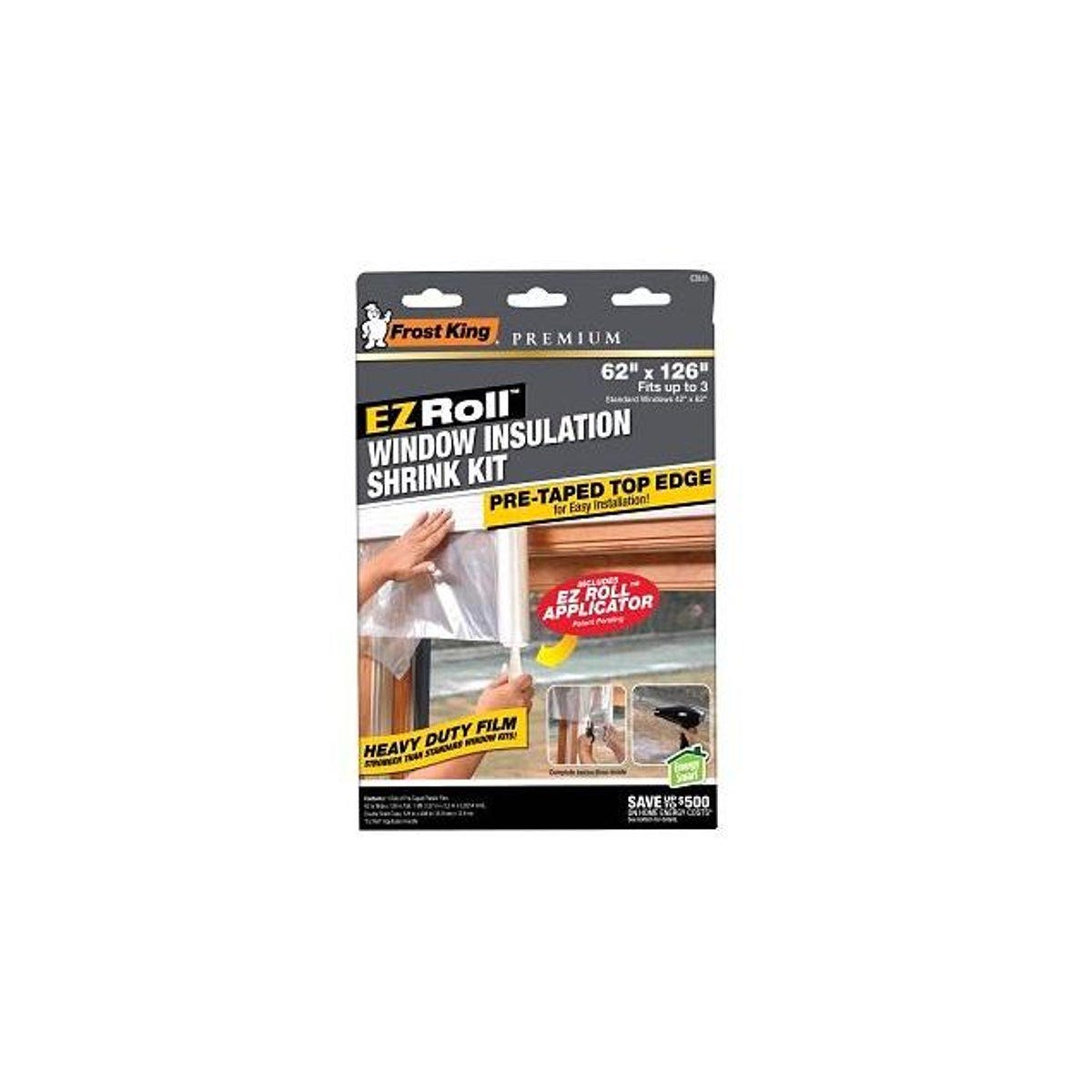 Frost King 62 x 126 In. Roll-on Window Insulation Kit Frost King 62 x 126 In. Roll-on Window Insulation Kit