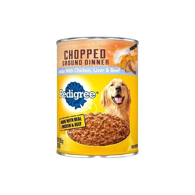 Pedigree Chopped Combo Wet Dog Food, 22 Oz. Can Pedigree Chopped Combo Wet Dog Food, 22 Oz. Can