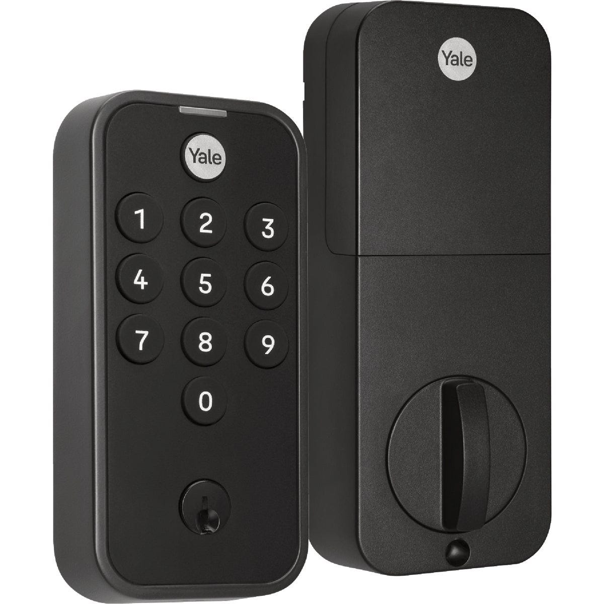 Yale Code Black Suede Electronic Lock Keypad Deadbolt
