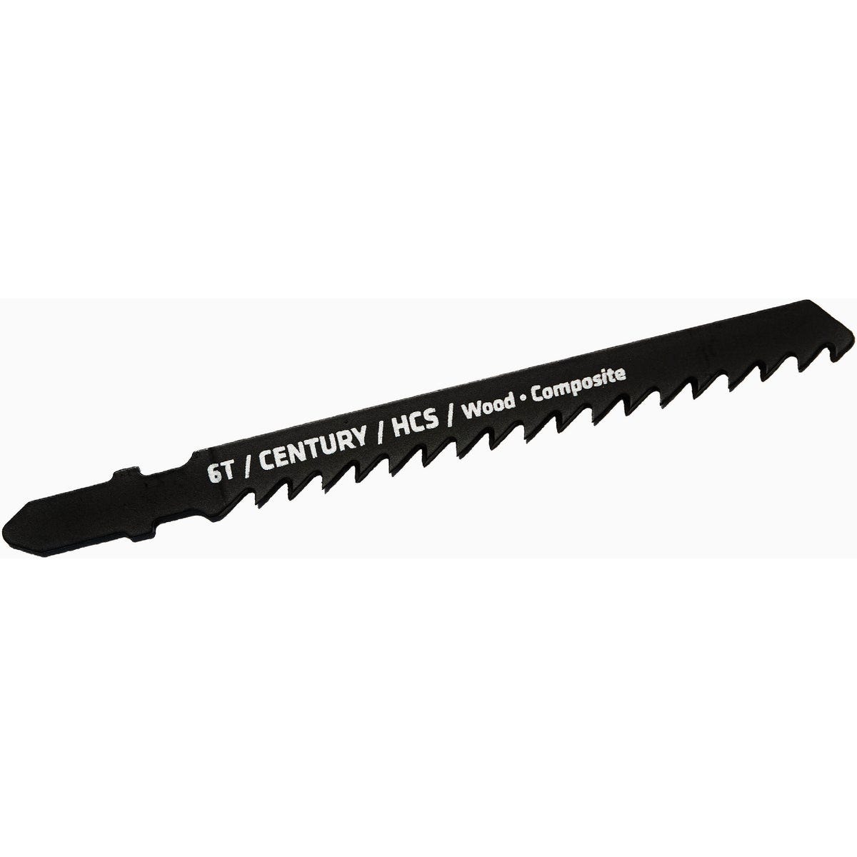 Century Drill & Tool 6-Tooth High Carbon Steel Jig Saw Blade (2-Pack)