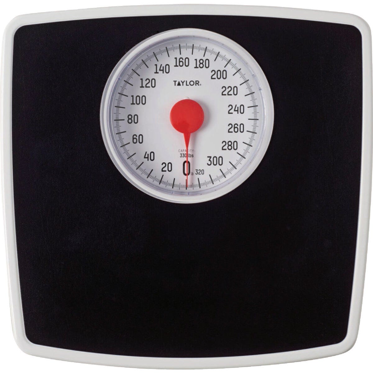 HTH Analog 330 Lb. Bath Scale, Black HTH Analog 330 Lb. Bath Scale, Black