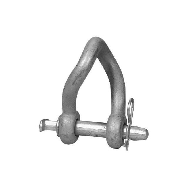 Apex 7/8 In. Long Galvanized Twisted Clevis Apex 7/8 In. Long Galvanized Twisted Clevis