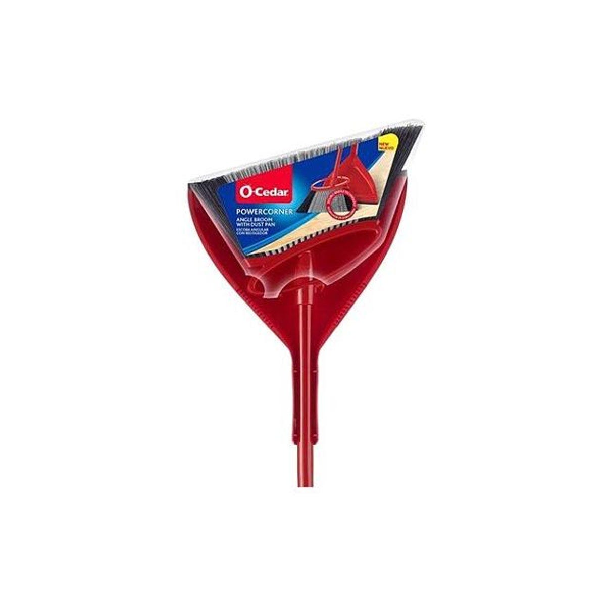O-Cedar Angle Broom with Sweeping Pan O-Cedar Angle Broom with Sweeping Pan