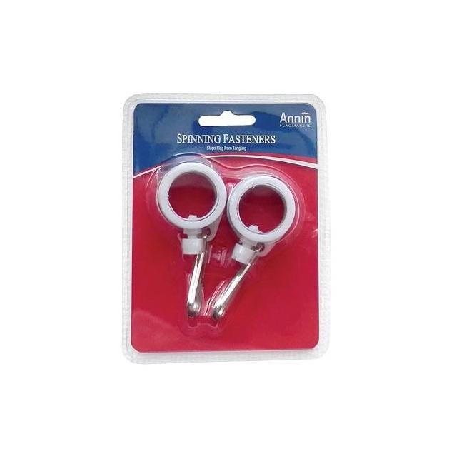 Annin 1 In. Spinning Flag Fastener (2-Pack) Annin 1 In. Spinning Flag Fastener (2-Pack)