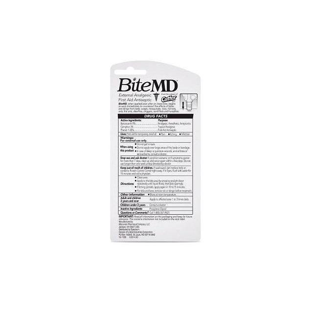 Cutter Bite MD Insect Bite Relief Stick - photo 3 Cutter Bite MD Insect Bite Relief Stick - photo 3