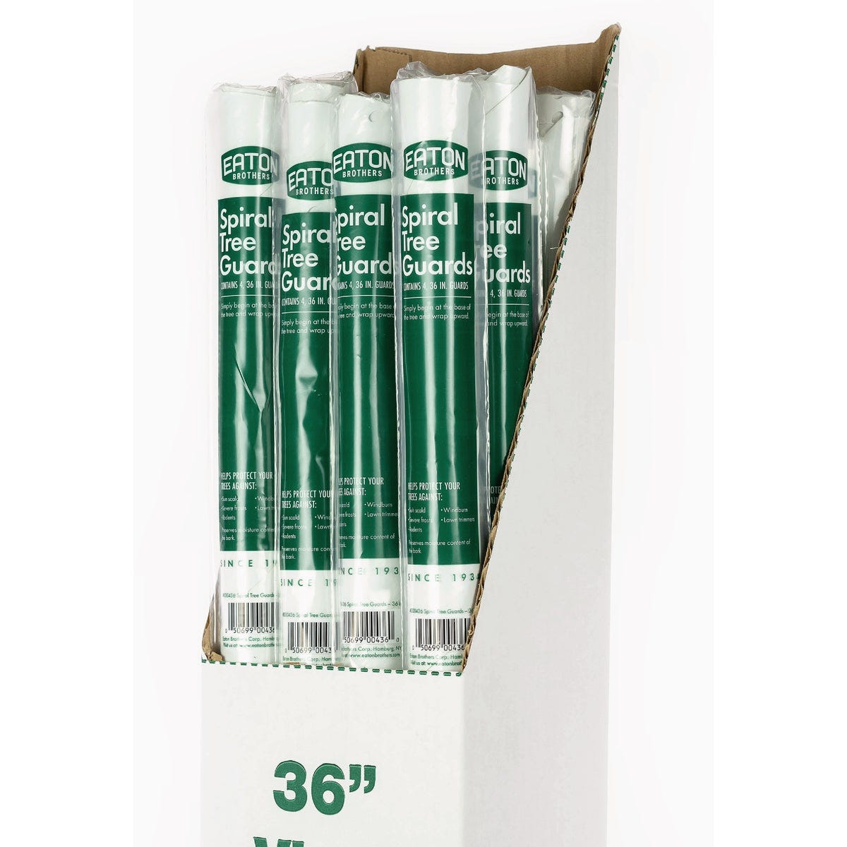 Eaton Brothers 36 In. L. Vinyl Spiral Tree Guard (4-Pack) - photo 2 Eaton Brothers 36 In. L. Vinyl Spiral Tree Guard (4-Pack) - photo 2