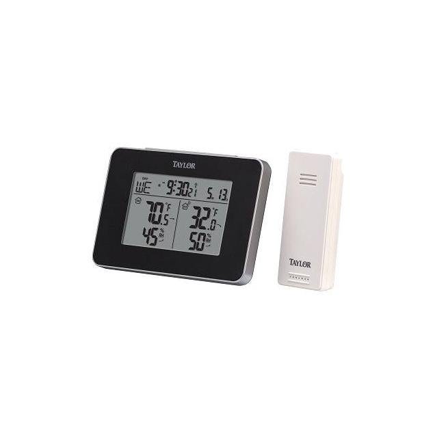 Taylor Black Weather Station with Wireless Sensor Taylor Black Weather Station with Wireless Sensor