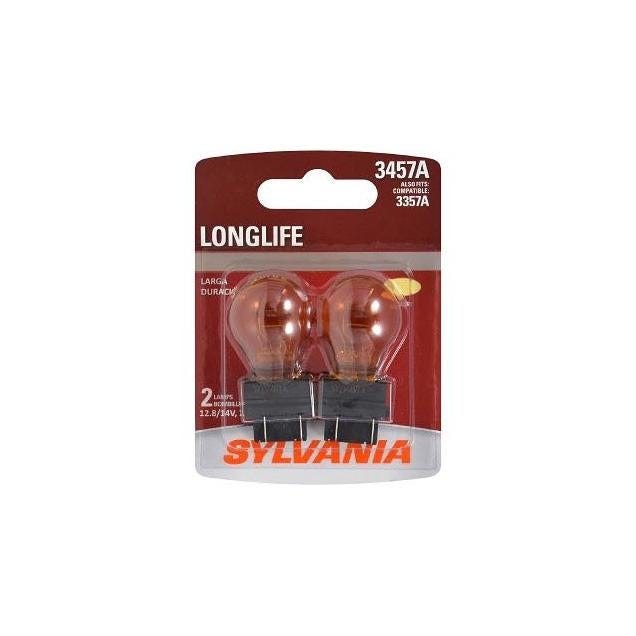Sylvania 3457ALL BP2 Long Life Amber Mini Bulb (2-Pack) Sylvania 3457ALL BP2 Long Life Amber Mini Bulb (2-Pack)