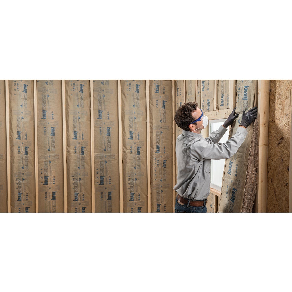 Knauf R-11 15 In. x 40 Ft. Greenguard Kraft Faced Roll Fiberglass Insulation - photo 2