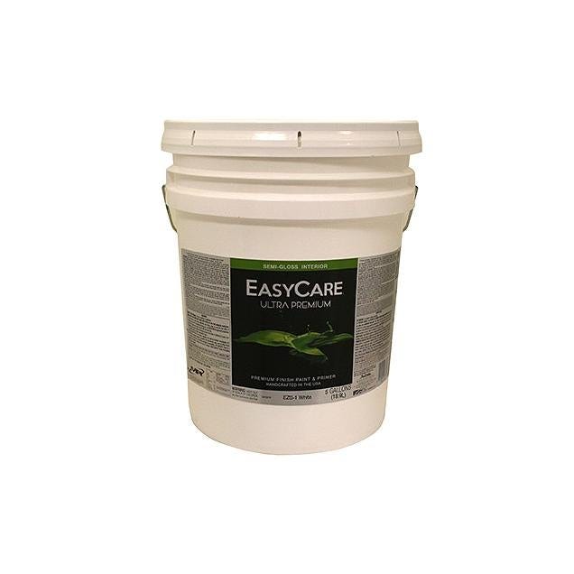 EasyCare Ultra Premium 5 Gal. White Semi-Gloss Interior Latex Paint & Primer