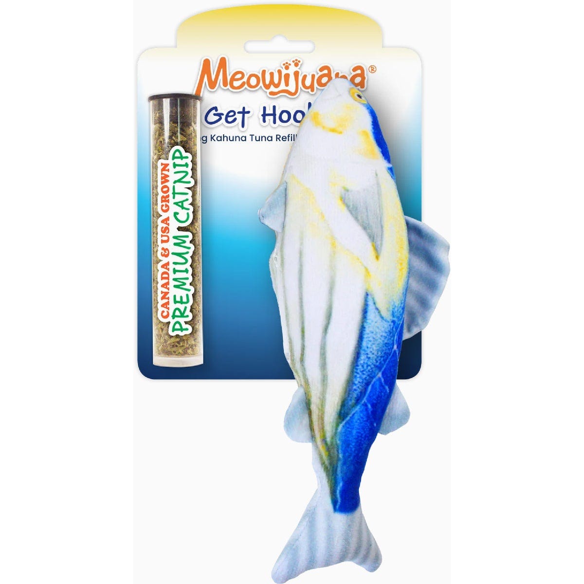 Meowijuana Get Hooked Big Kahuna Tuna Cat Toy-