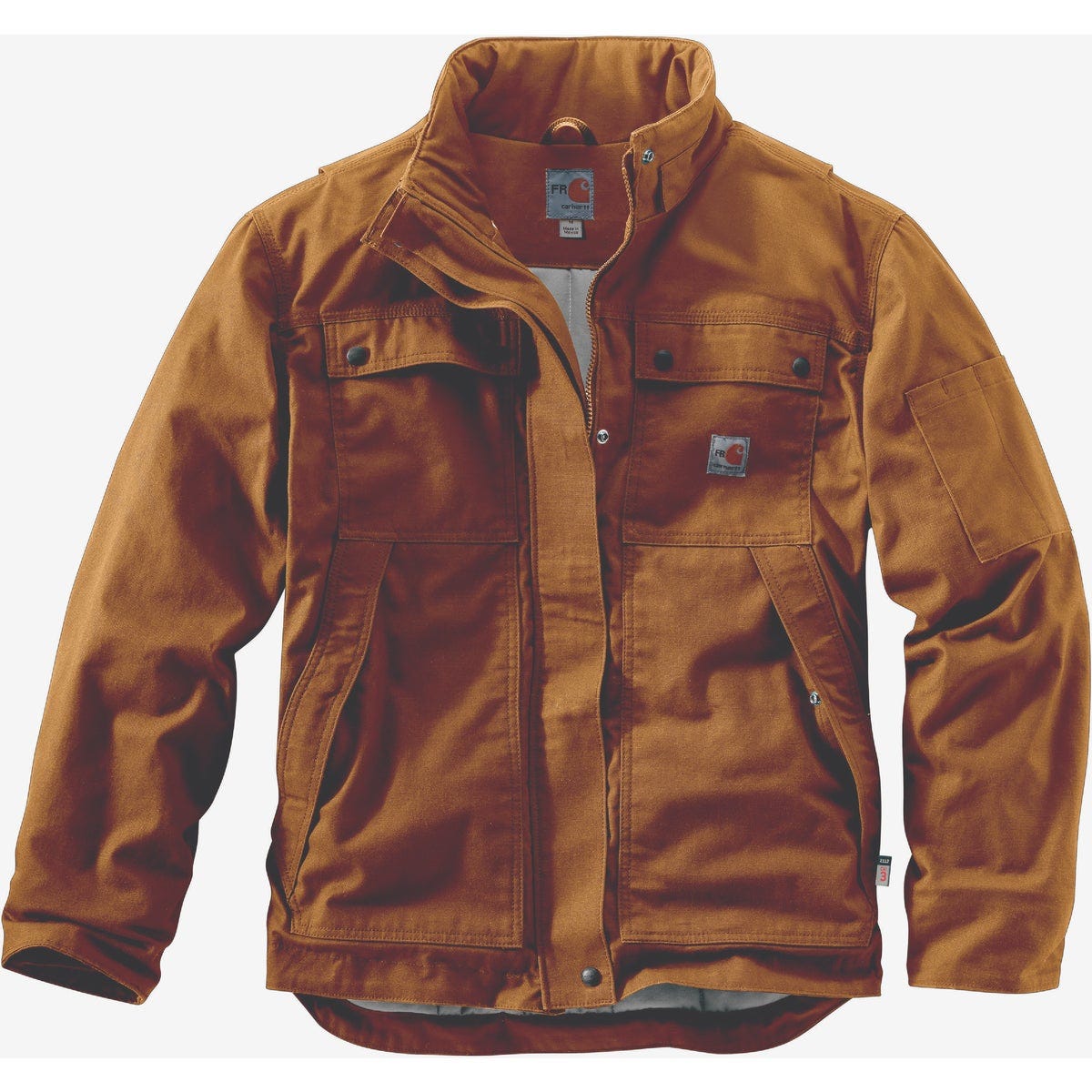 Carhartt Full Swing Men's 2XL Tall Brown Flame-Resistant Quick Duck Coat