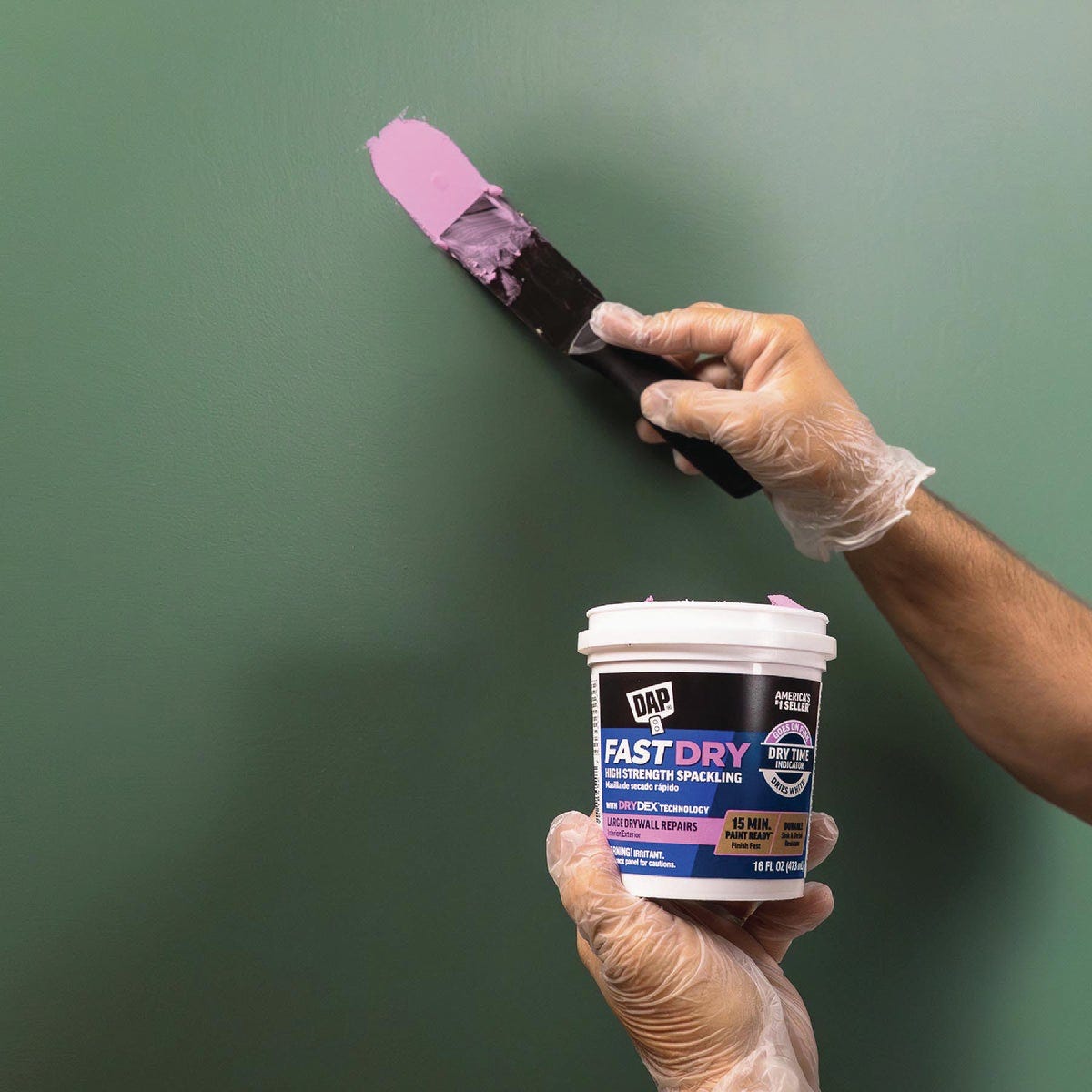 DAP Fast Dry 16 Oz. High Strength Spackling with DryDex Technology - photo 7