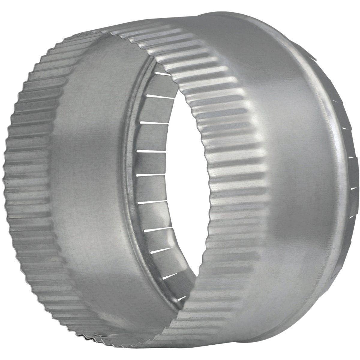 Imperial 8 In. 28 Ga. Galvanized Round Collar Imperial 8 In. 28 Ga. Galvanized Round Collar