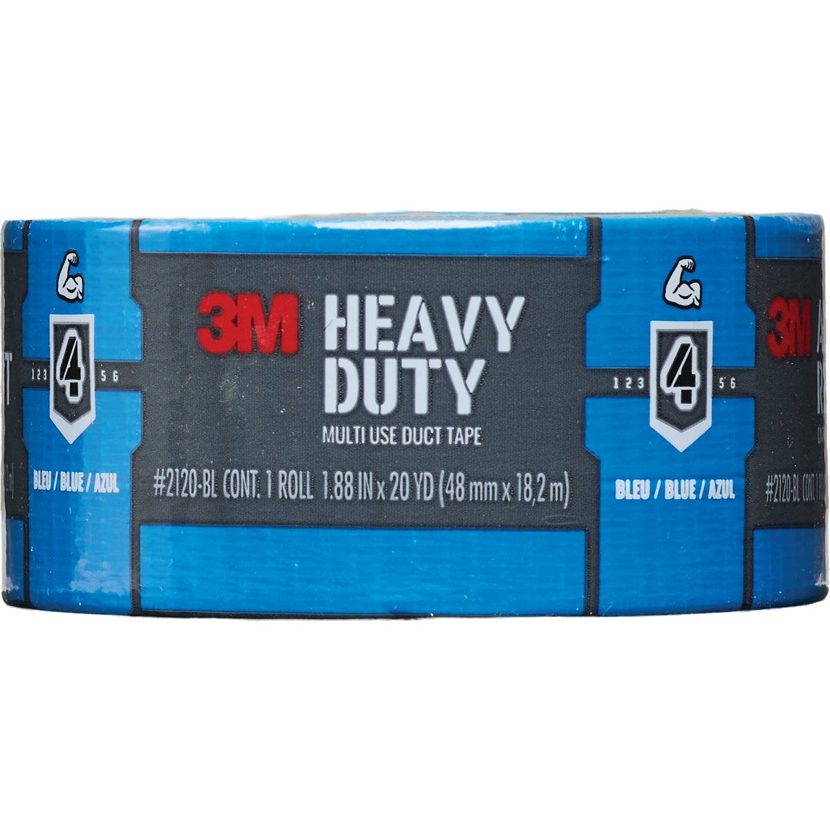 3M 1.88 In. x 20 Yd. Blue Heavy Duty Duct Tape - photo 2 3M 1.88 In. x 20 Yd. Blue Heavy Duty Duct Tape - photo 2