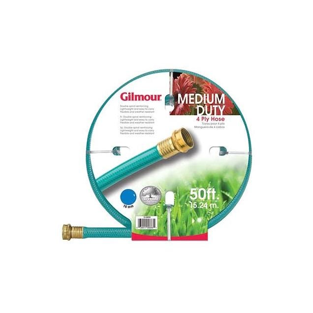 Gilmour 15 Series 5/8 In. Dia. x 50 Ft. 4-Ply Reinforced Vinyl Medium Duty Garden Hose