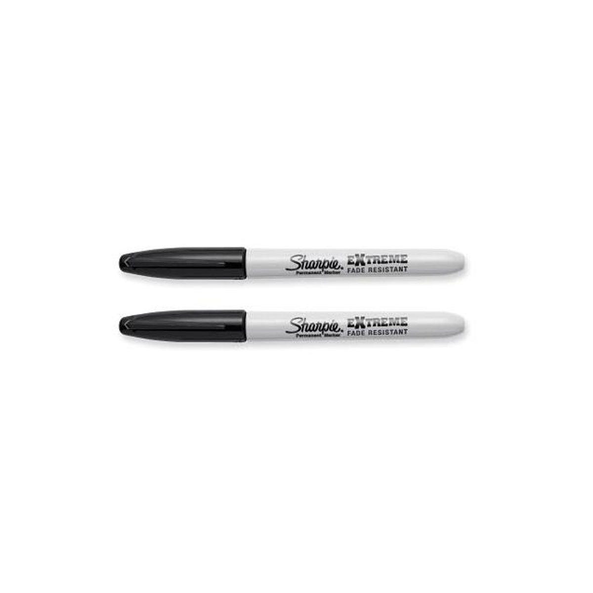 Sanford Black Extreme Sharpie Permanent Marker (2-Pack)